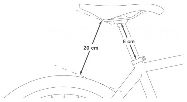 Sacoche de Selle Apidura Backcountry Saddle Pack 10L