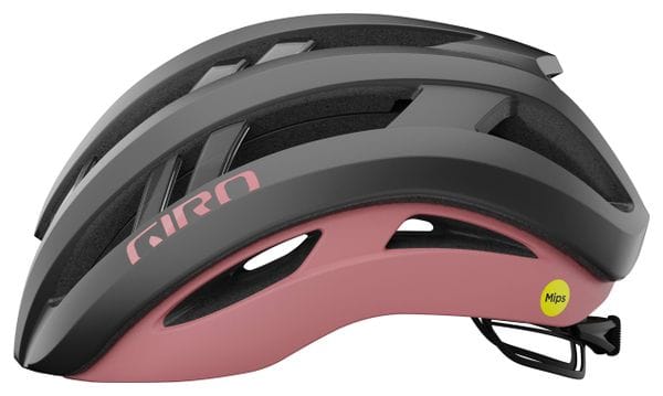 Casque Route Giro Aries Spherical Noir/Rose