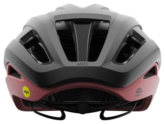 Casque Route Giro Aries Spherical Noir/Rose