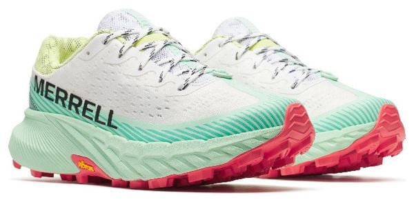 Zapatillas de trail para mujer Merrell Agility Peak 5 Verde/Blanco