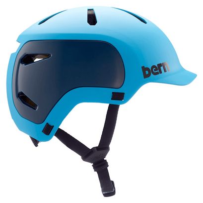 Bern Watts 2.0 Matte Ocean Blue Helmet