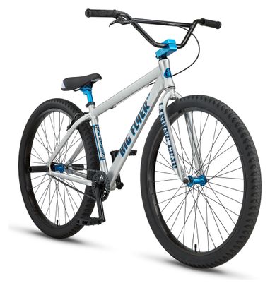 SE Bikes Big Flyer 29'' Wheelie Bike Iced Out Silver