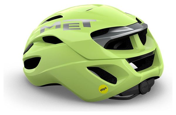 Casque Route MET Rivale Mips Vert Lime