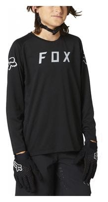Fox Defend Kids Long Sleeve Jersey Black