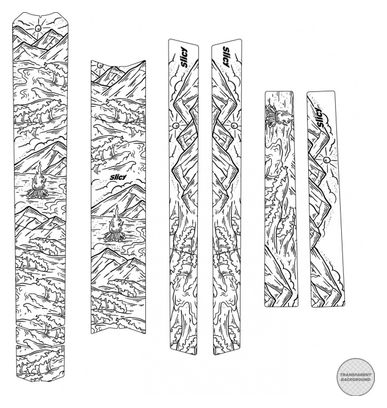 Slicy Sublimistick Frame Protection Kit Dreamland Mat