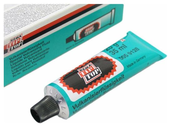 COLLE A RUSTINE-LIQUIDE VULCANISANT SVS  (TUBE 25g)  (VENDU A L'UNITE)  -TIP TOP-  (5059128)