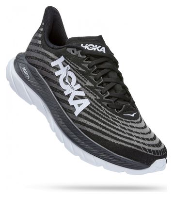 Hoka Mach 5 Running Shoes Black White