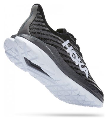 Hoka Mach 5 Running Shoes Black White