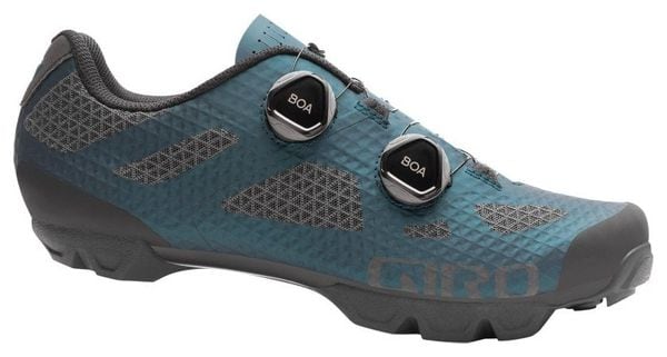 Giro Sector Blue Harbor Anodized MTB Shoes