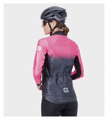 Alé Gradient Women's Long Sleeve Jacket Fluo Pink/Black