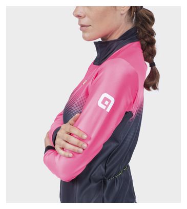 Alé Gradient Women's Long Sleeve Jacket Fluo Pink/Black