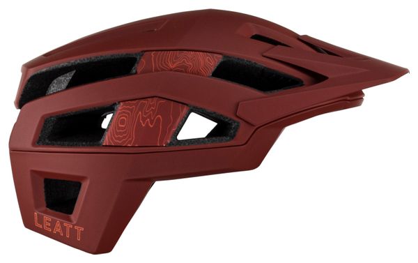 Leatt Trail 3.0 V23 Lava Red MTB Helmet