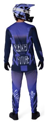 Maillot Manches Longues Fox Flexair Diffuse Special Edition Bleu Homme