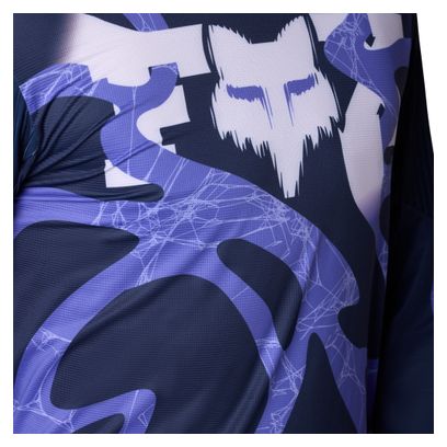 Maillot Manches Longues Fox Flexair Diffuse Special Edition Bleu Homme