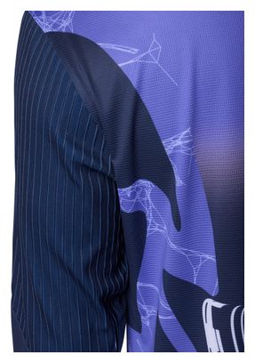 Maillot Manches Longues Fox Flexair Diffuse Special Edition Bleu Homme