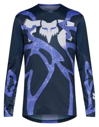 Maillot Manches Longues Fox Flexair Diffuse Special Edition Bleu Homme
