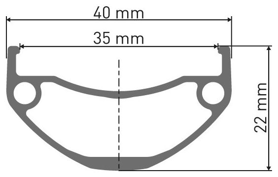 Roue Avant DT Swiss HU 1900 Spline 27.5'' 35 mm | Boost 15x110 mm | Center Lock |