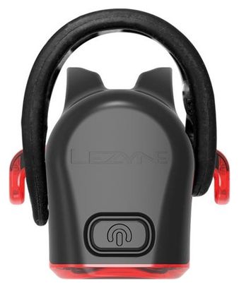 Lezyne Strip Drive Pro 400+ Achterlicht Zwart