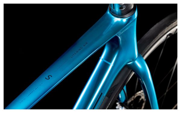 Cube Litening Air C:68X SLX Bicicleta de carretera Sram Red eTap AXS 12S 700 mm Cromo Azul 2025