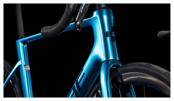 Cube Litening Air C:68X SLX Rennrad Sram Red eTap AXS 12S 700 mm Chrom Blau 2025