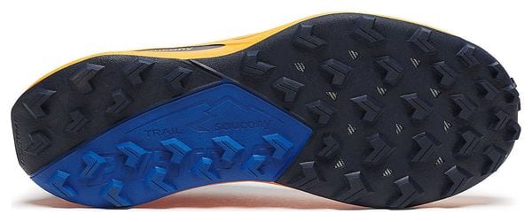 Saucony Peregrine 15 Trailschoenen Oranje/Blauw Heren