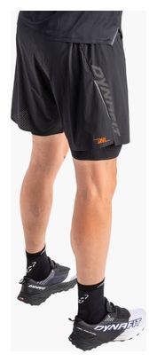 Dynafit DNA Ultra Schwarz Herren 2-in-1 Shorts