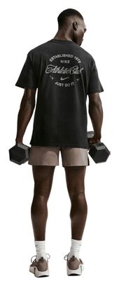 Camiseta de manga corta Nike N.A.C. negra para hombre