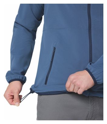 Columbia Tall Heights II Softshell Jas Blauw