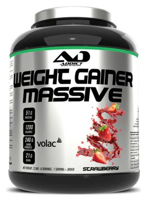 Weight Gainer Massive (2 5kg) - Addict Sport Nutrition - Cookies Et Cream - Gainers