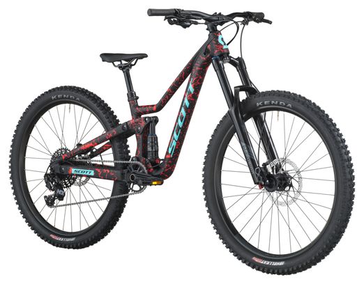 Scott Ransom 600 Sram NX 11V 26'' Rosso/Nero Bicicletta da bambino con sospensione integrale