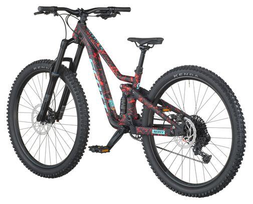 Scott Ransom 600 Sram NX 11V 26'' Rosso/Nero Bicicletta da bambino con sospensione integrale