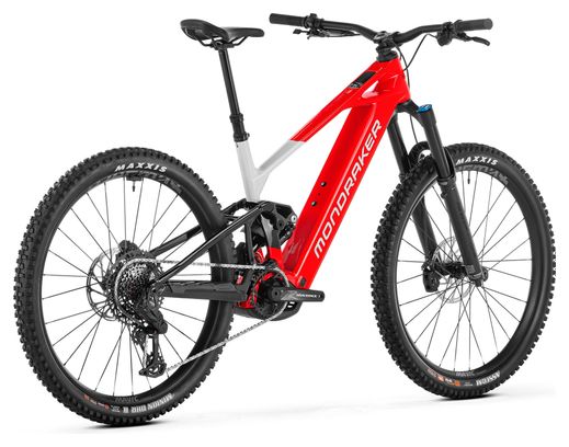 VTT Électrique Tout-Suspendu Mondraker Crafty R Sram 12V 800 Wh Bosch 120 Nm 29'' Rouge/Blanc 2026