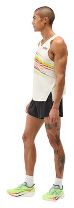 Débardeur Hoka Race Day Blanc Homme