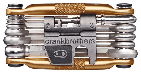 CRANKBROTHERS Multi-Tools M17 17 functions Gold