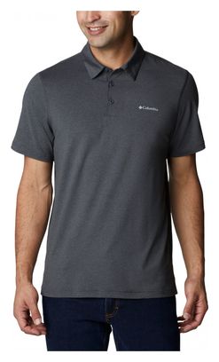 Columbia Tech Trail Poloshirt Grijs Heren L