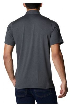 Columbia Tech Trail Poloshirt Grau Herren L