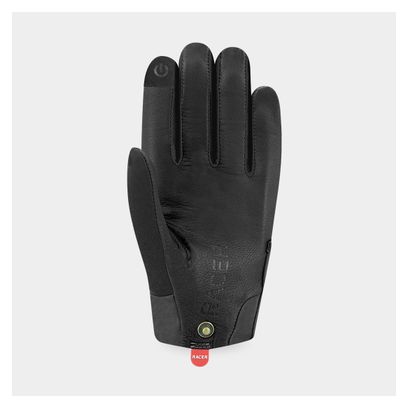 Guantes de invierno Racer Bucket Negro / Rojo