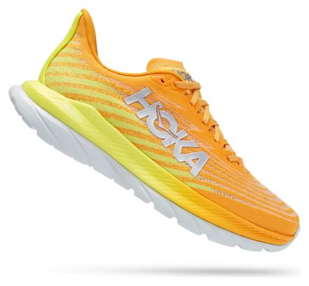 Hoka Mach 5 Running Shoes Naranja Amarillo