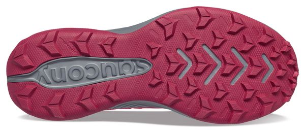 Chaussures de Trail Femme Saucony Blaze TR Rose Gris