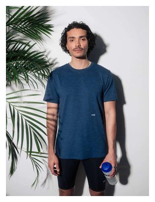Running Circle Agility Short Sleeve Jersey Blue