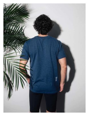 Running Circle Agility Short Sleeve Jersey Blue