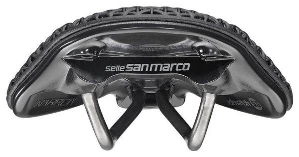 Selle San Marco Shortfit 2.0 3D Racing Sattel Schwarz