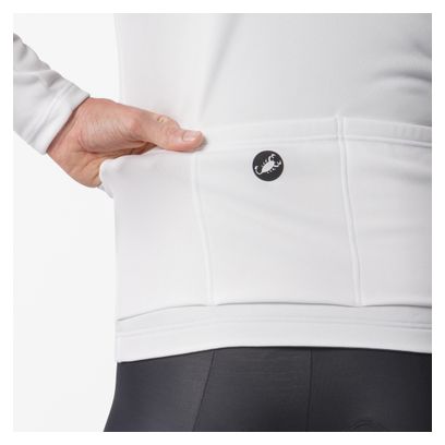 Castelli Competizione Thermal Men's Long-Sleeve Jersey, White