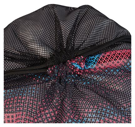 Bolsa de malla estampada Speedo Negro/Azul/Rojo
