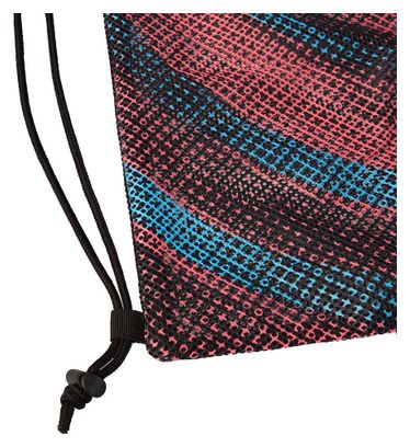 Bolsa de malla estampada Speedo Negro/Azul/Rojo