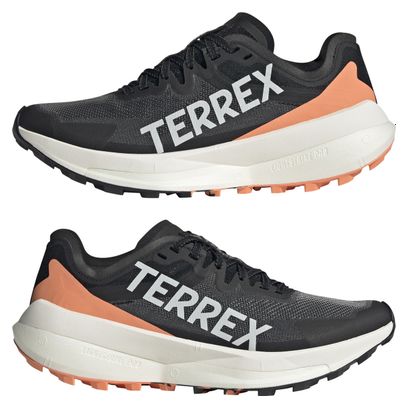 adidas Terrex Agravic Speed Trailschoenen voor dames Zwart Koraal