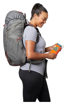 Gregory Facet 45L Hiking Backpack for Women, Gray