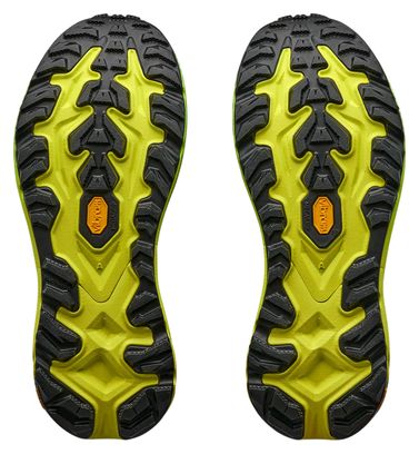 Hoka Mafate 5 Men's Trail Running Shoes - Blue/Green/Yellow