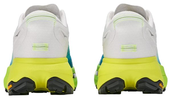 Hoka Mafate 5 Men's Trail Running Shoes - Blue/Green/Yellow