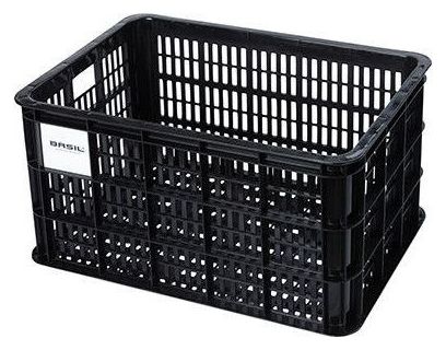 Caisse à vélo Basil L - grande - 40 litres - noire